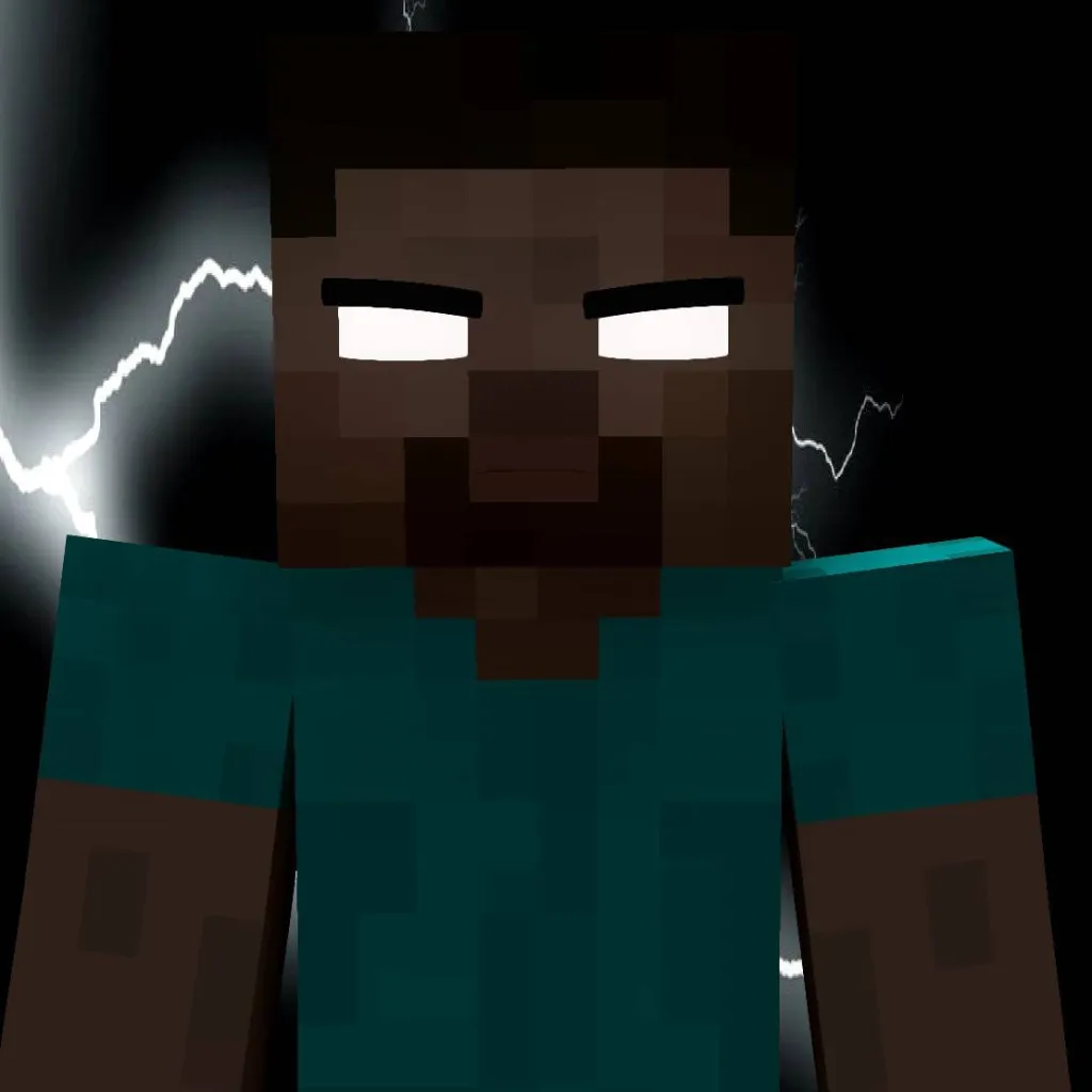 chat with ai character: Herobrine 