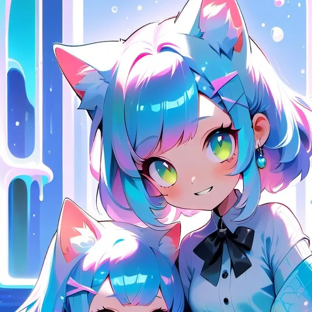 chat with ai character: cat girls 