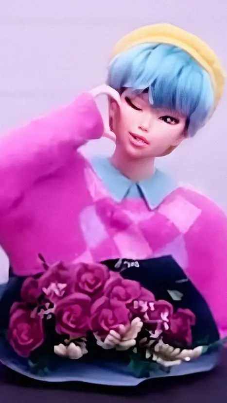 ai character: BABY SAJA! x you?? background