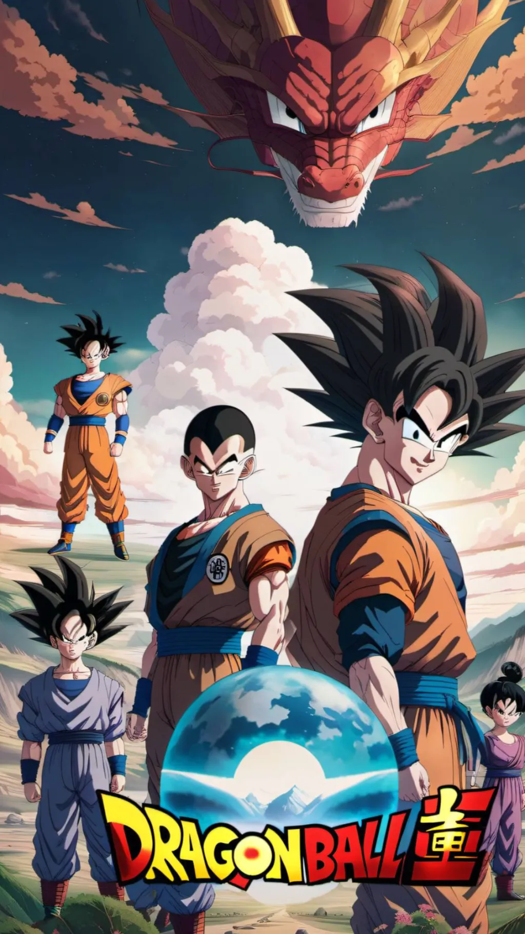 ai character: Dragon Ball RP background
