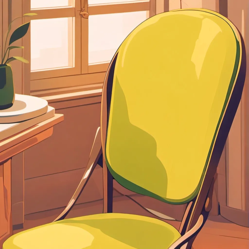 chat with ai character: chair+fresh paint