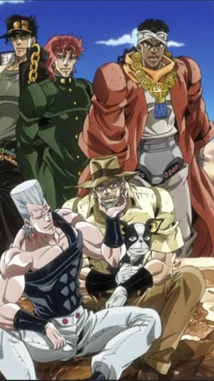 ai character: jojo in a car background