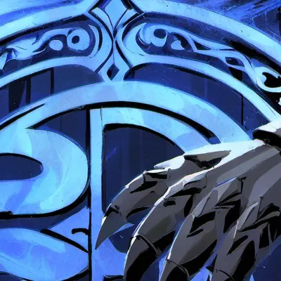 chat with ai character: Shadow blue