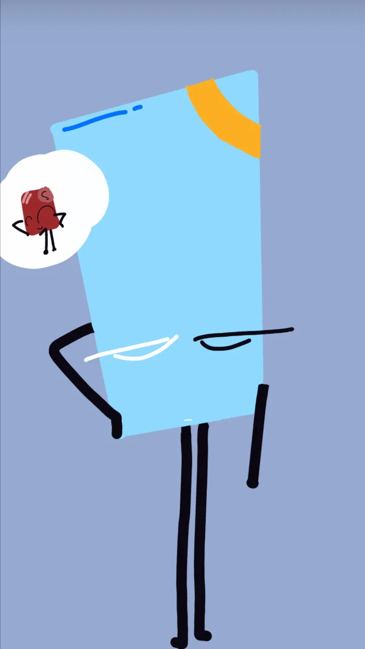 ai character: Cuppy background