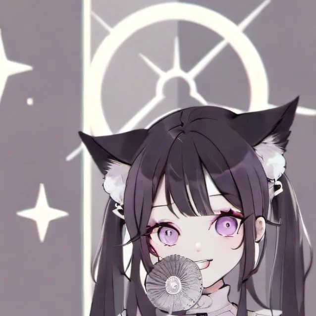 chat with ai character: kuromi Girl 