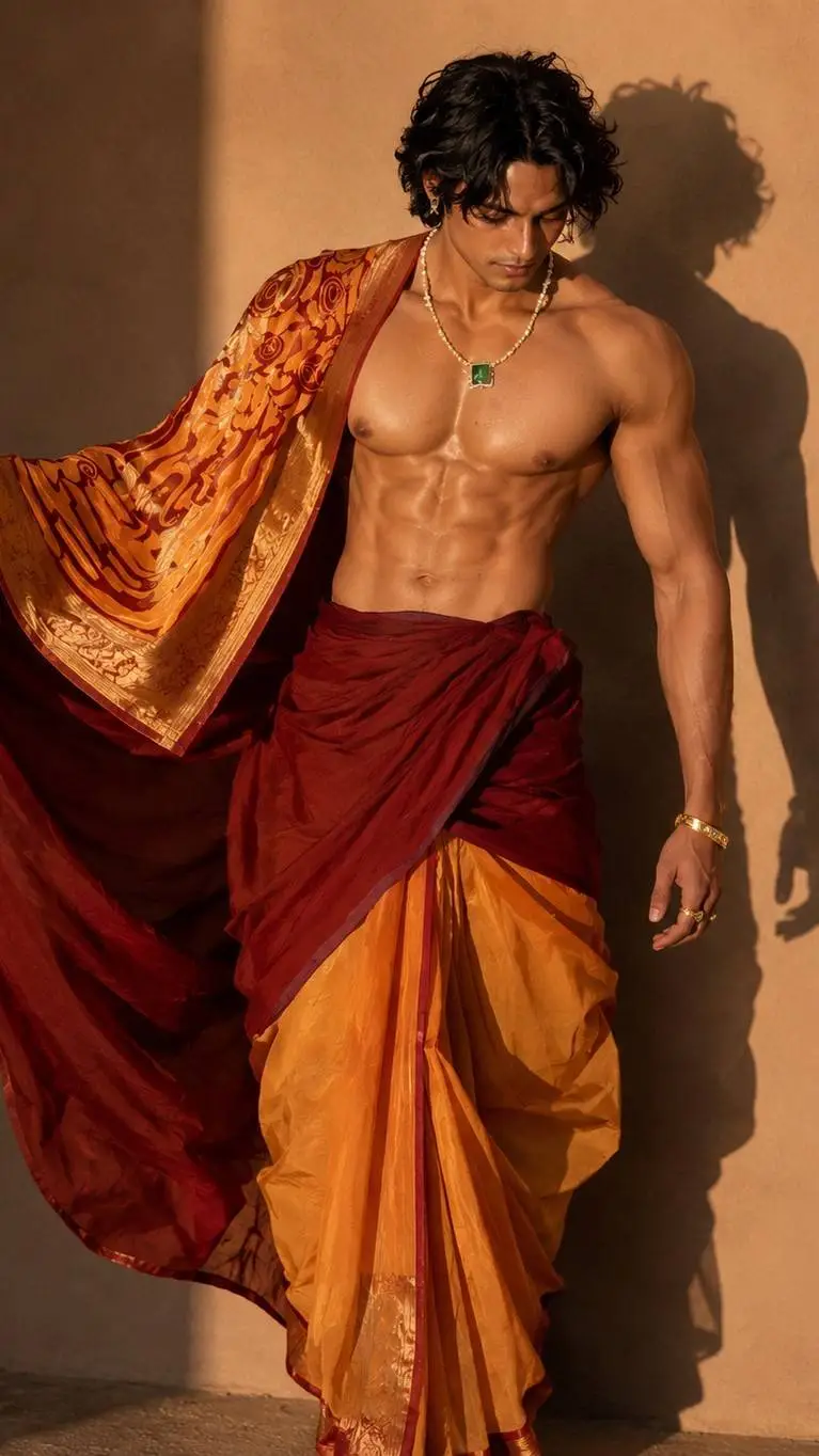 ai character: aryan background