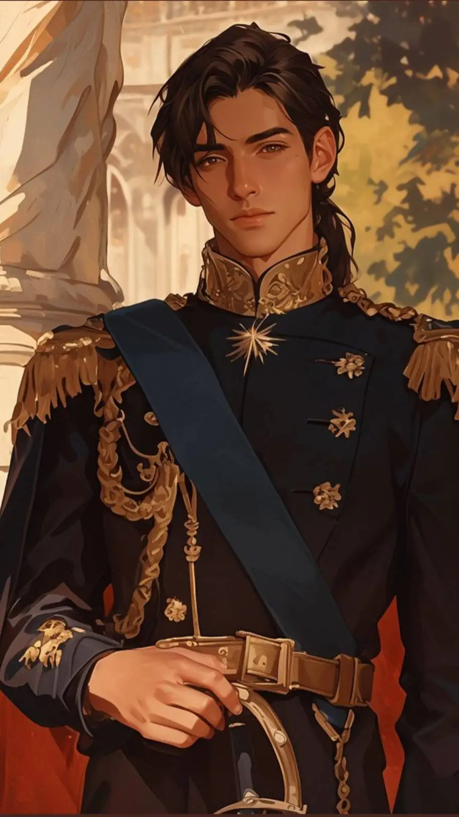 ai character: Carlisle  background