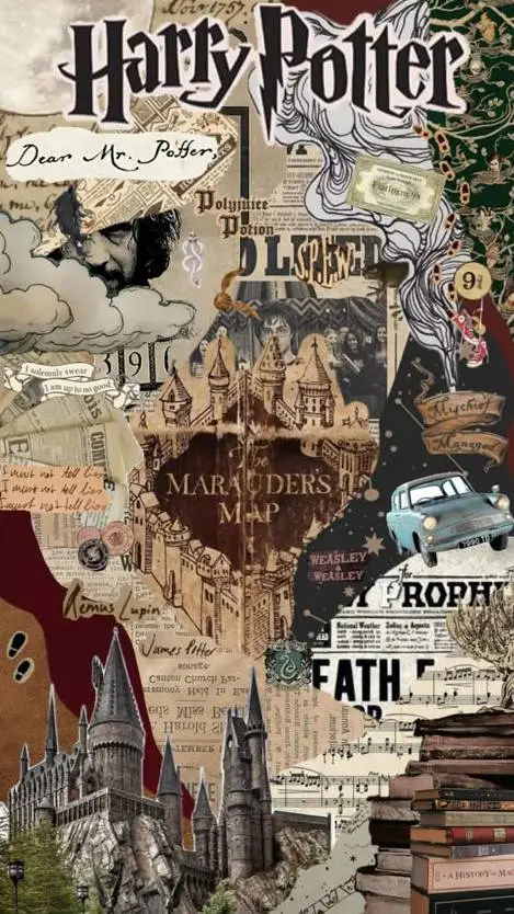 ai character: Hogwarts🔥🩸 background
