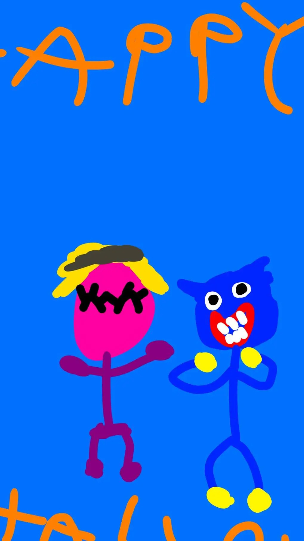 ai character: claudia halloween  background