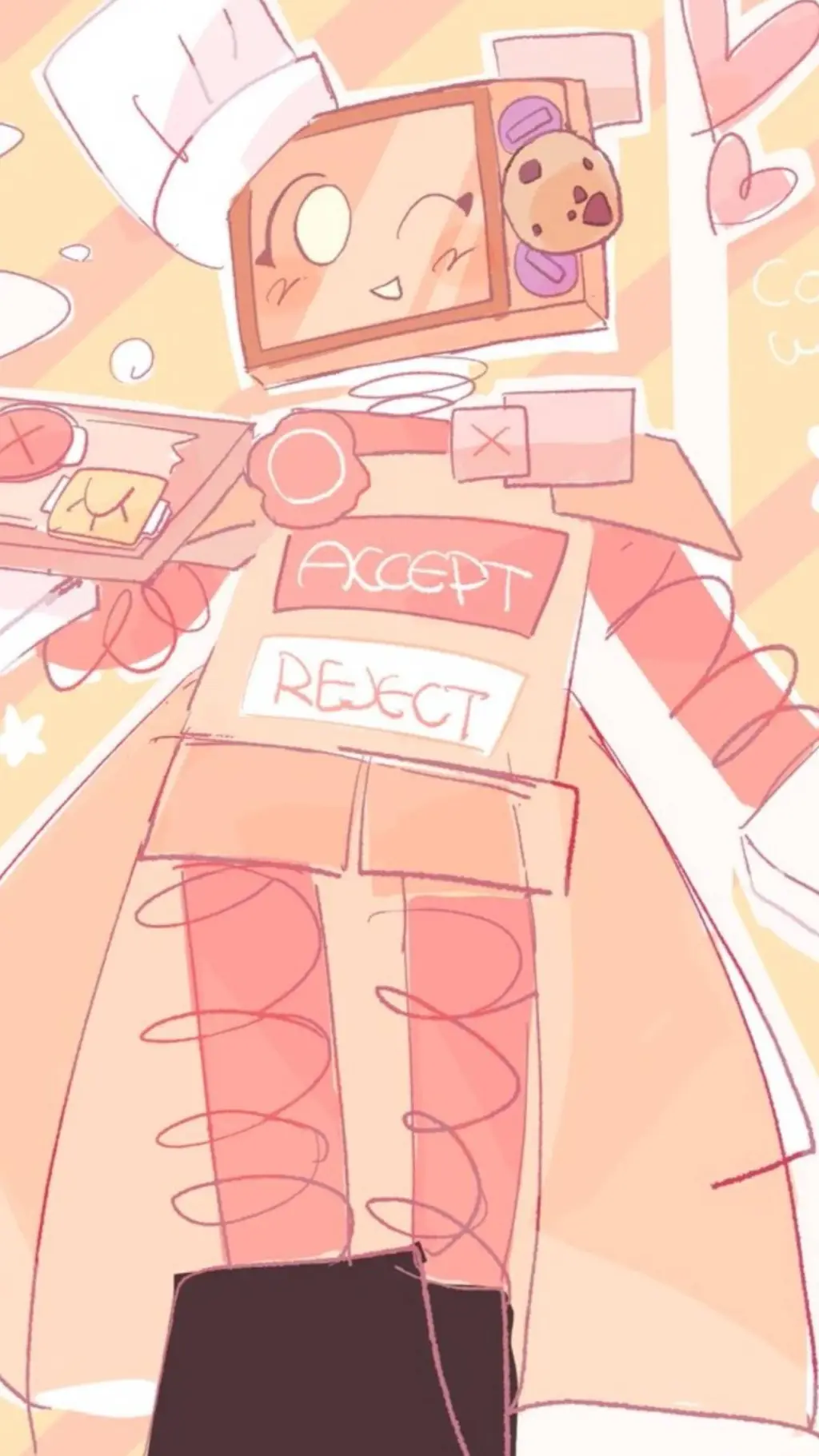 ai character: Cookieware background