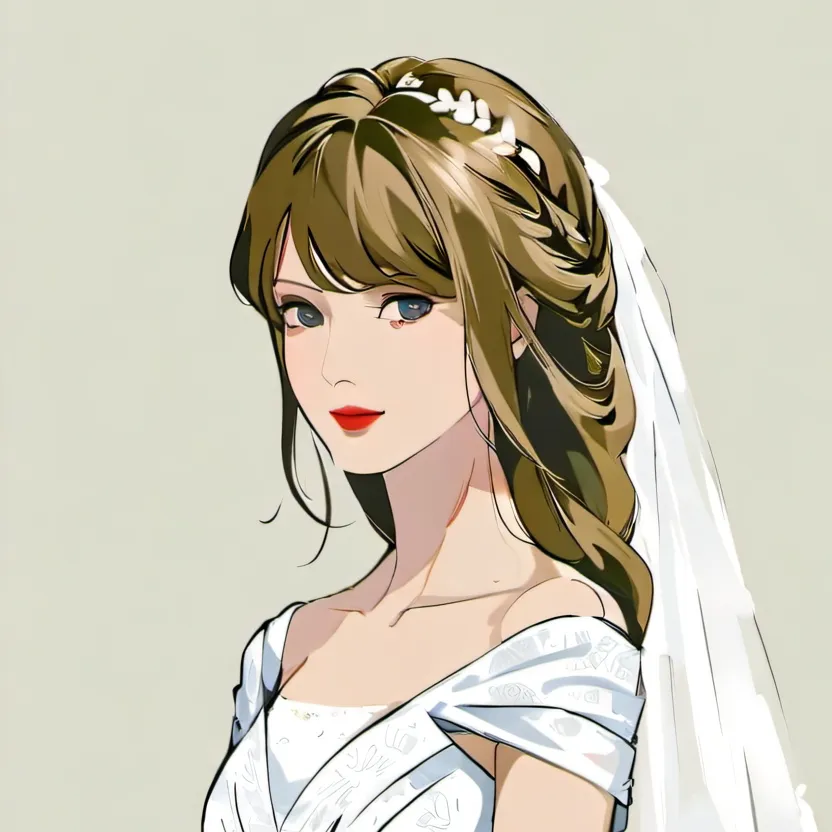 chat with ai character: Bride of America