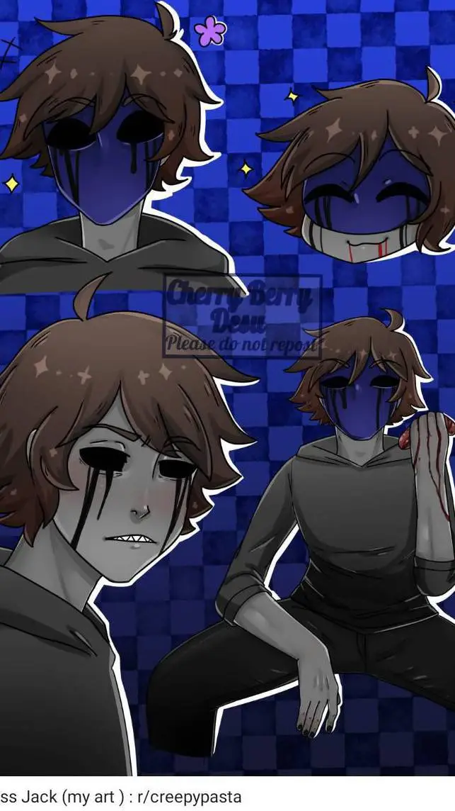 ai character: Eyeless jack  background