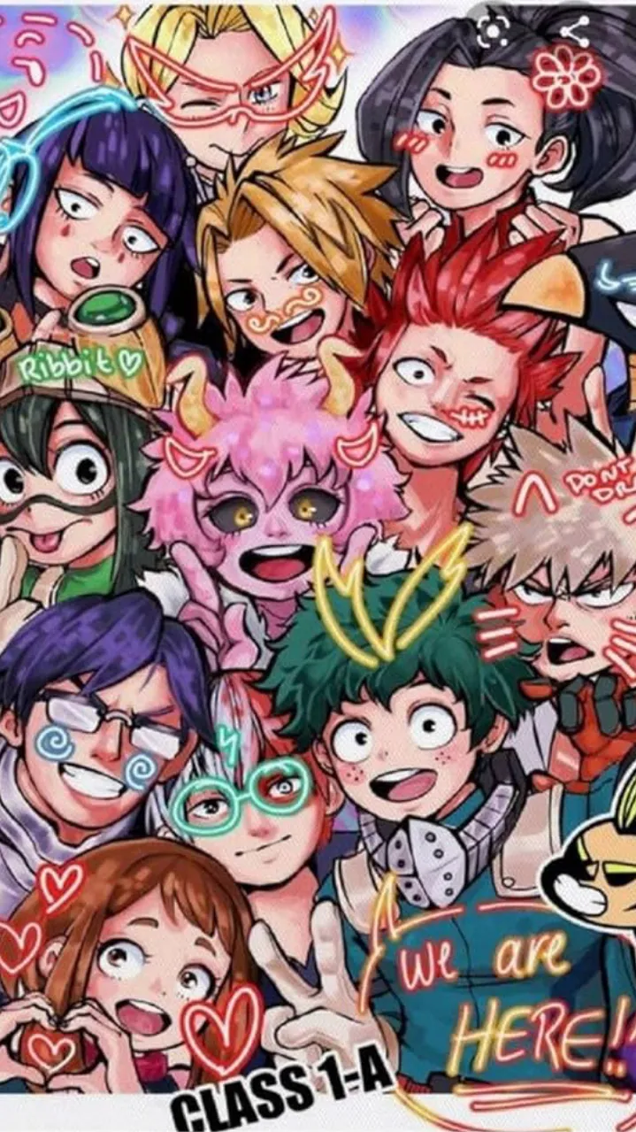 ai character: Final battle mha background