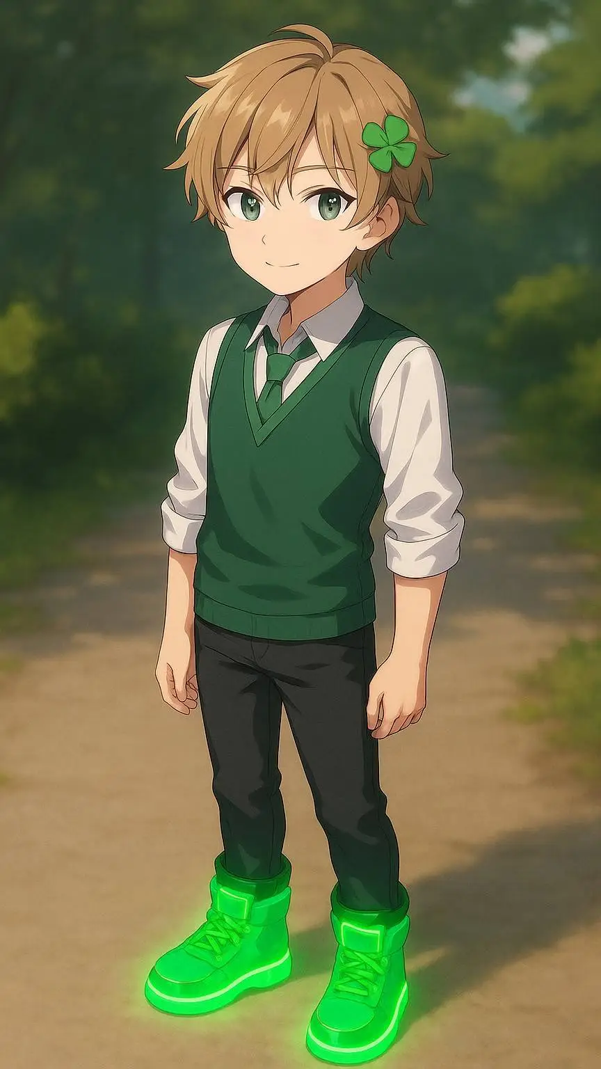 ai character: Platin  background