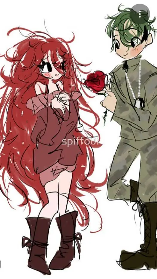 ai character: Flaky background