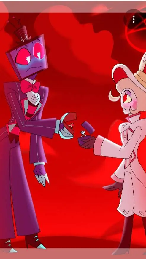 ai character: HH wedding background