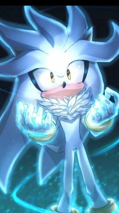 ai character: silver (you) background