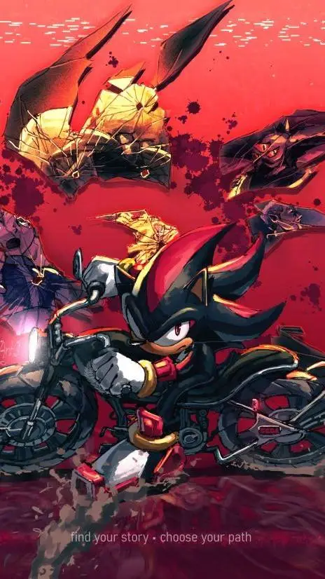 ai character: Shadow T. hedgehog background