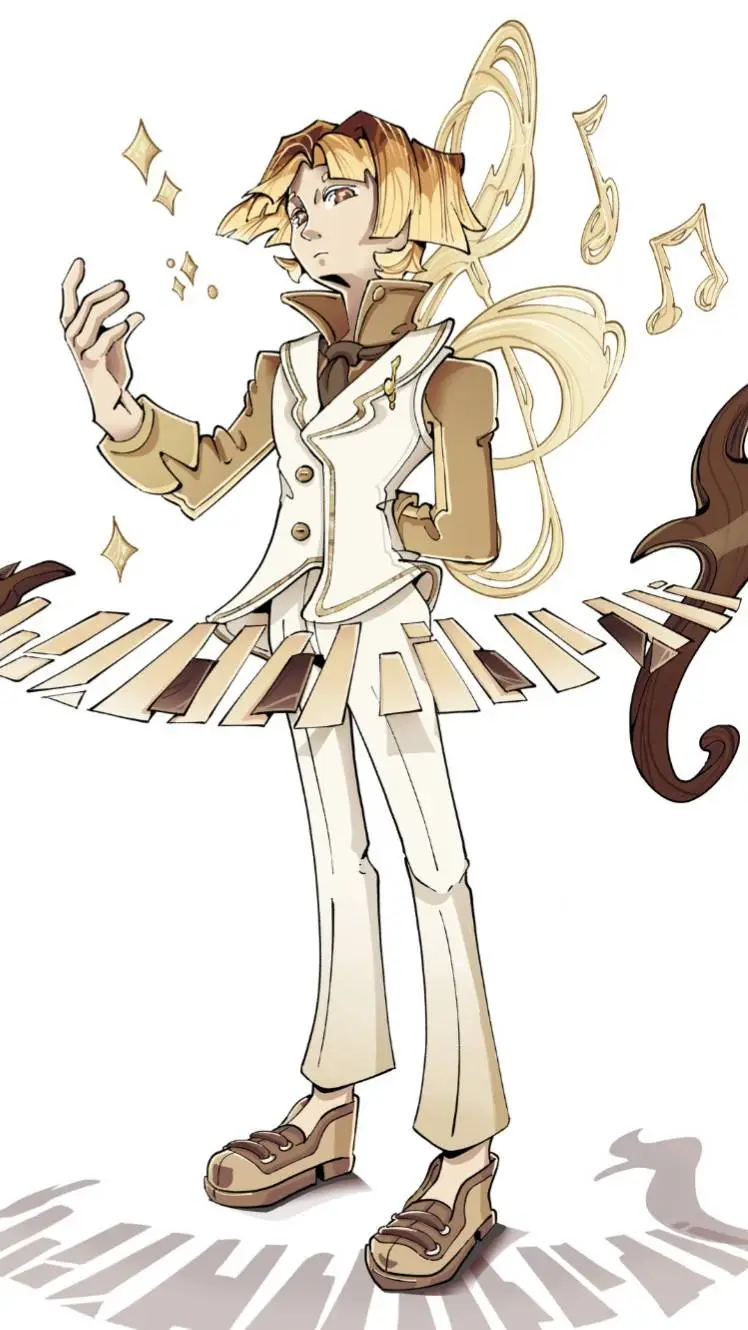 ai character: Crème Brûlée CK background
