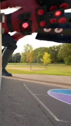 ai character: Titan Speakerman  background