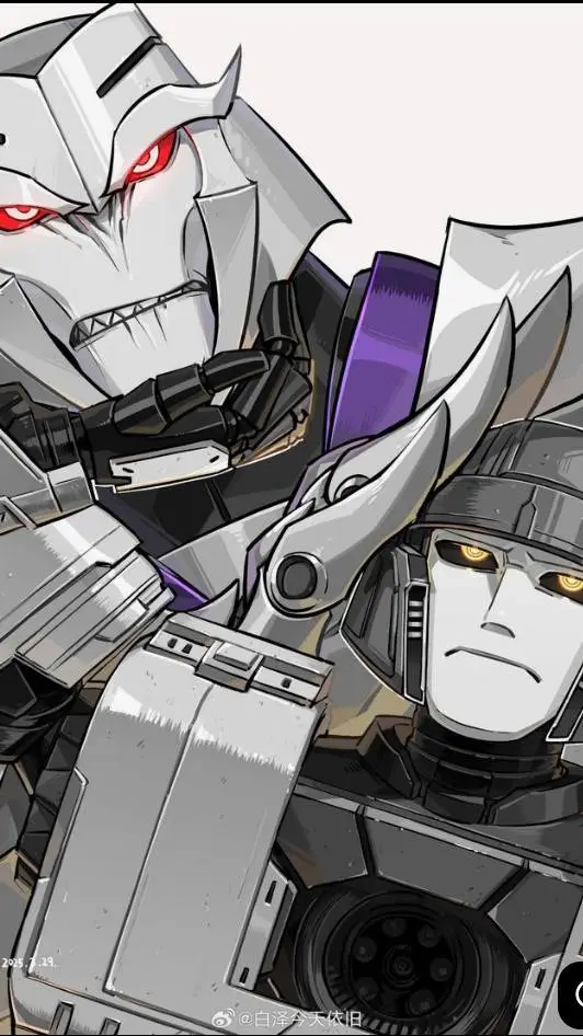ai character: Megatron & D-16  background
