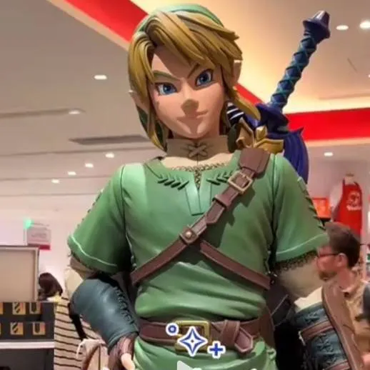 chat with ai character: Link figure 