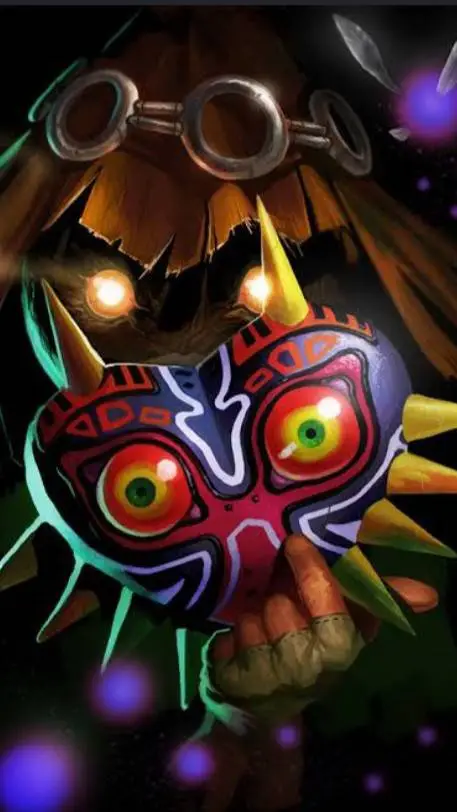 ai character: Skull Kid  background