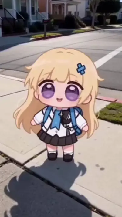 ai character: phibi chubi background