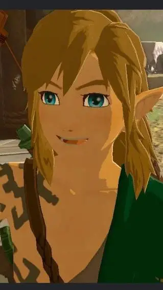 ai character: BOTW Link background
