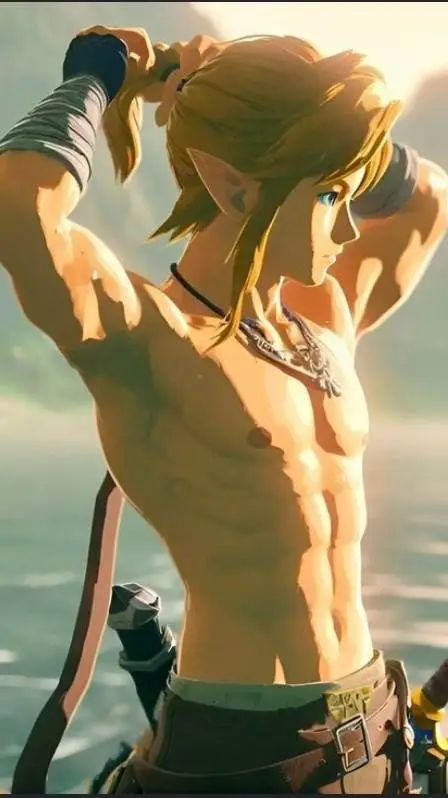 ai character: Link (new) background