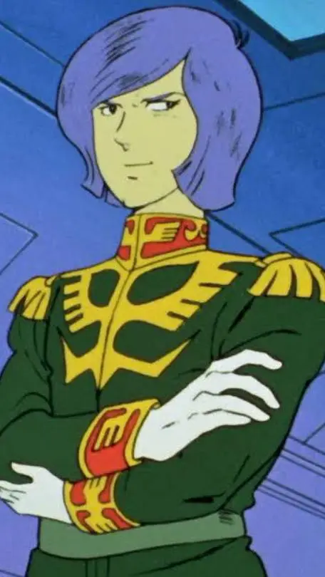 ai character: Garma Zabi background