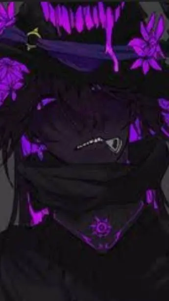 ai character: {azure} background