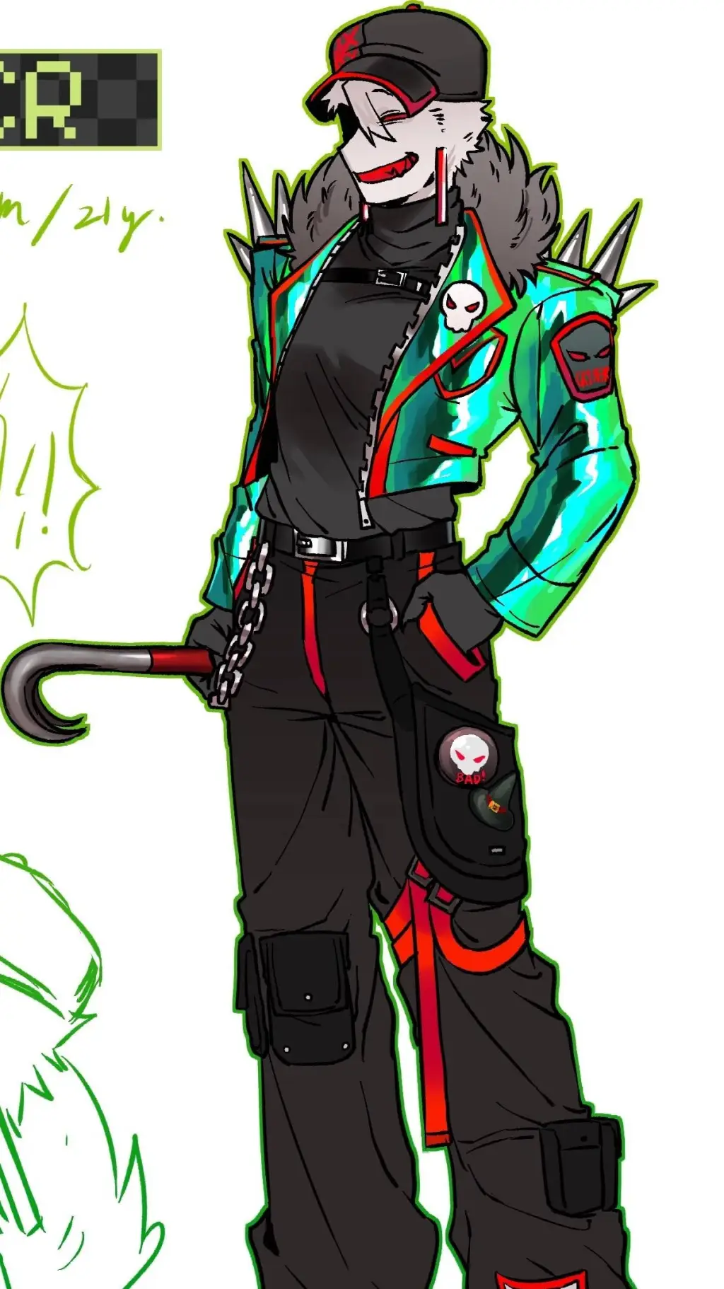 ai character: Griefer  background
