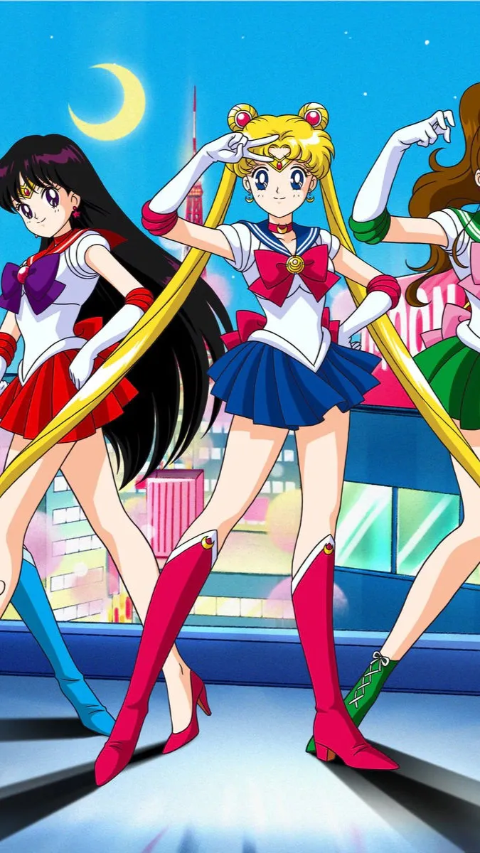 ai character: Sailor scouts background