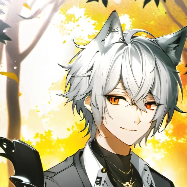 chat with ai character: wolfy