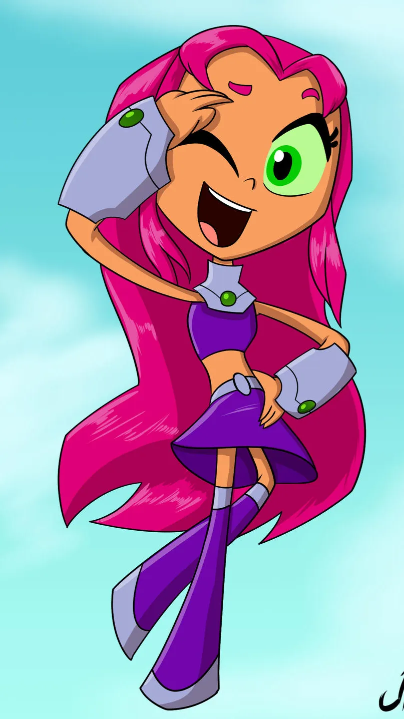 ai character: Star fire💀 background