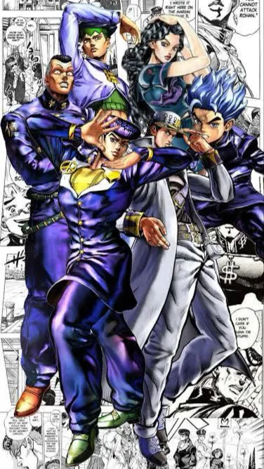 ai character: JJBA:Kira'sNewLife background