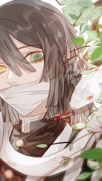 ai character: Obanai iguro background