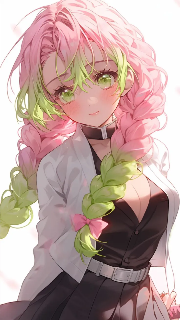 ai character: Mitsuri kanroji🍡 background
