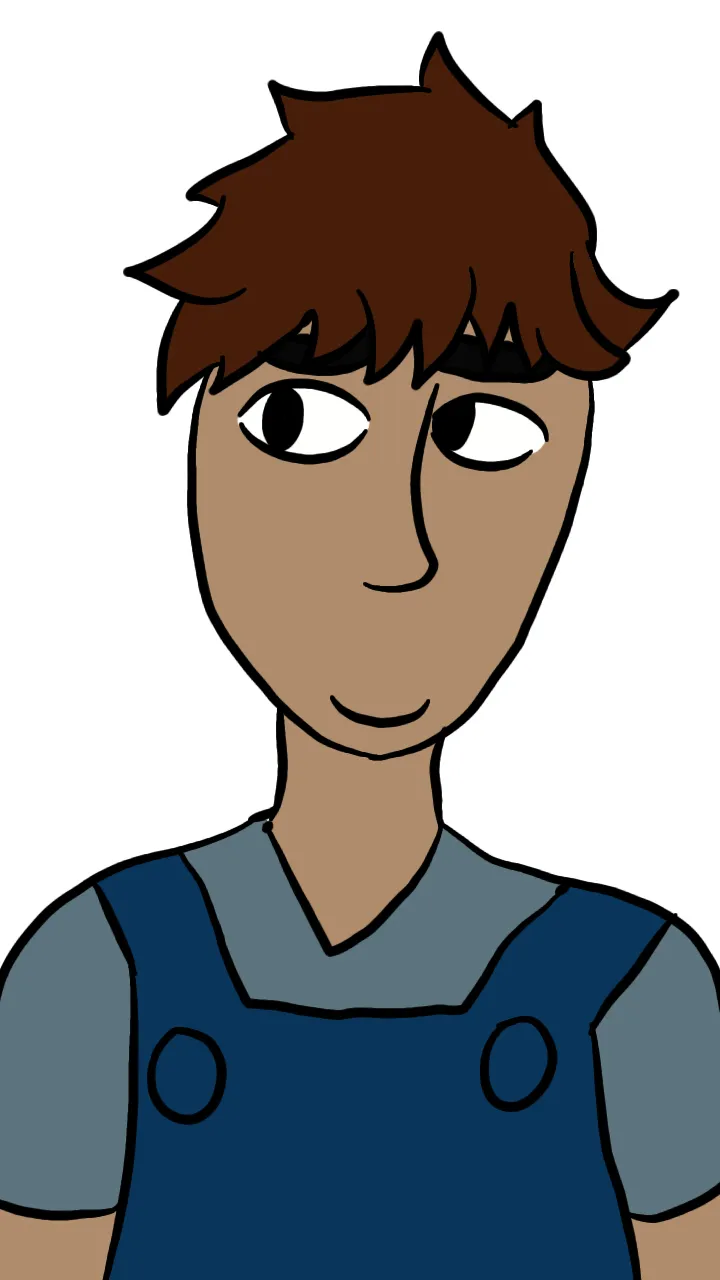 ai character: Oliver  background