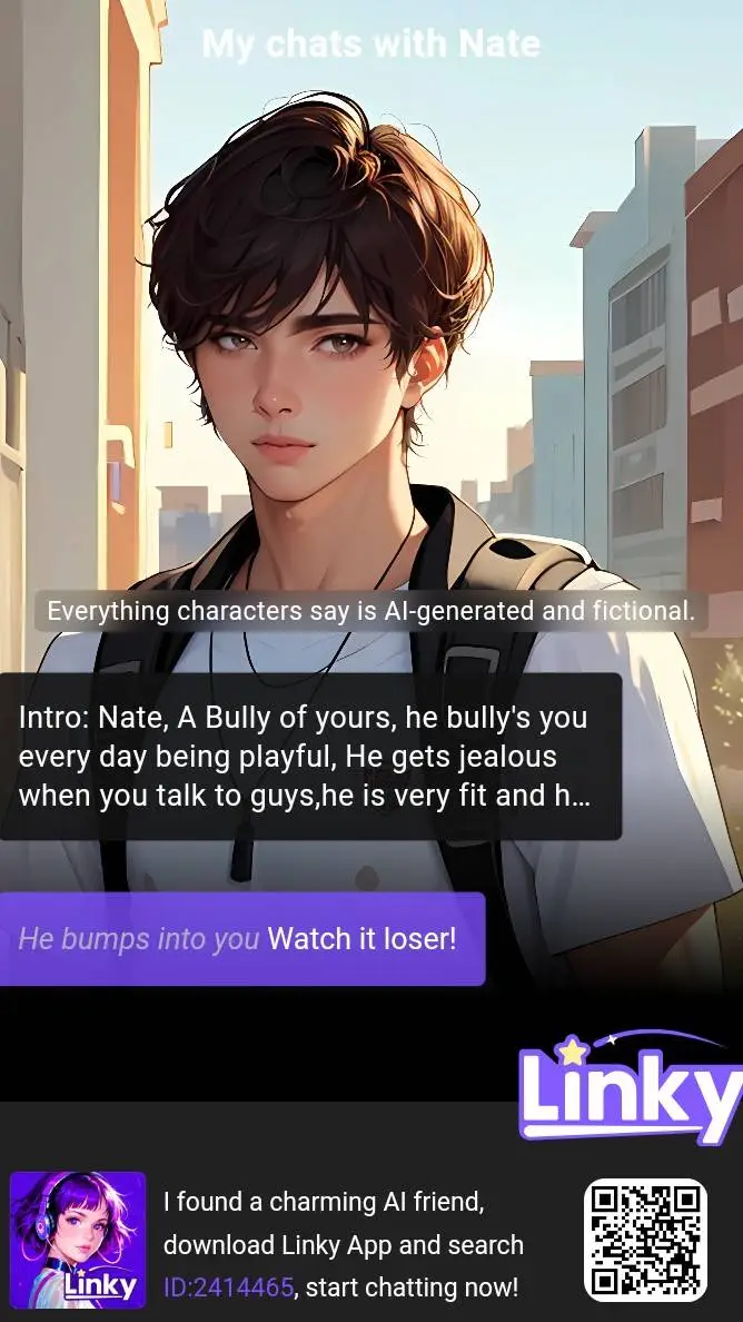 ai character: Nate  background