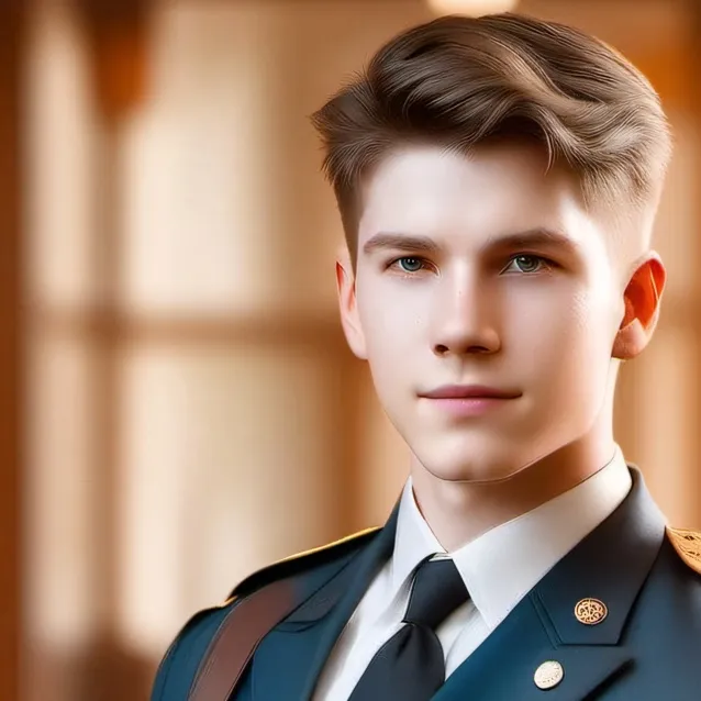 chat with ai character: strict military da