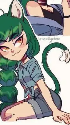 ai character: emira blight cat background