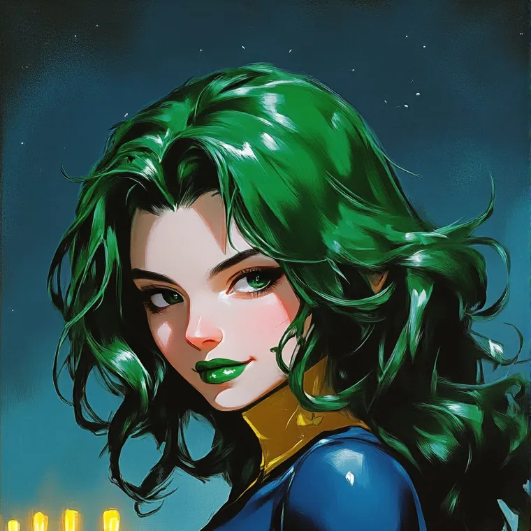 chat with ai character: Lorna Dane