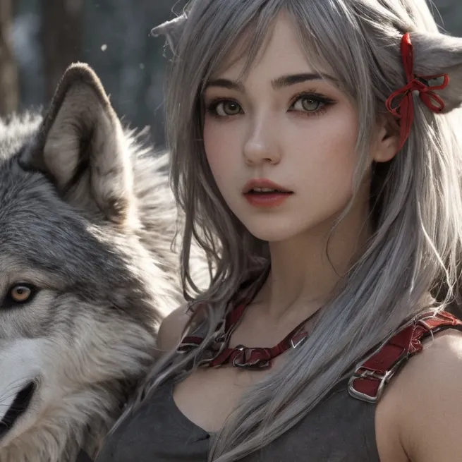 chat with ai character: wolf girl 