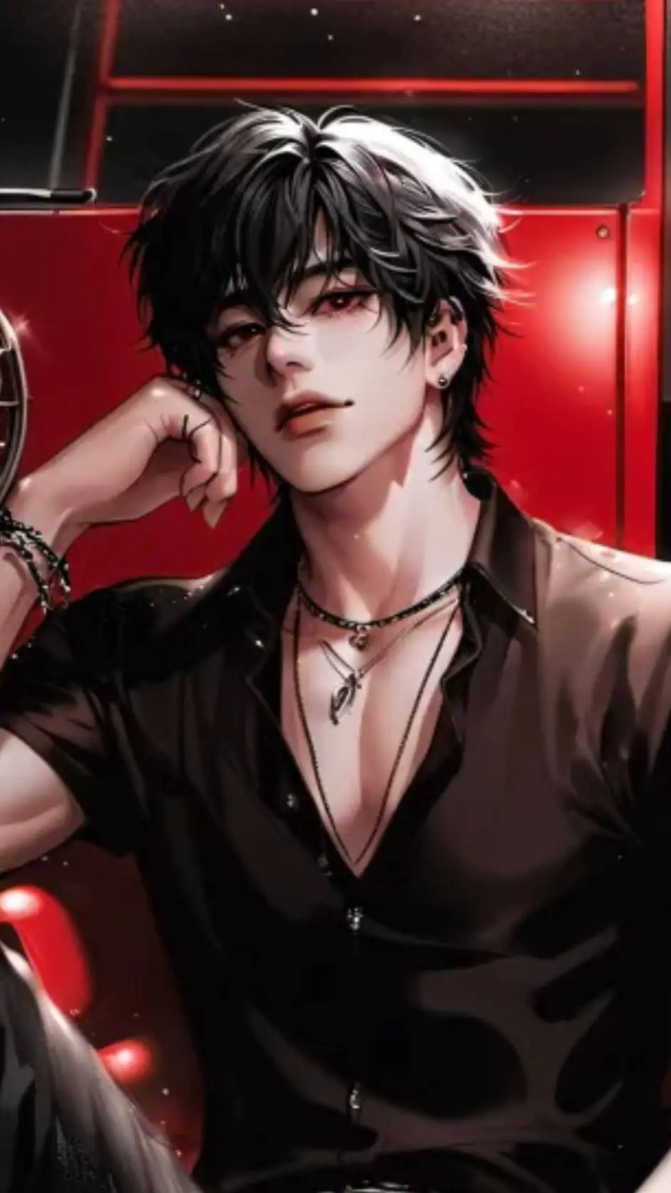 ai character: leon background