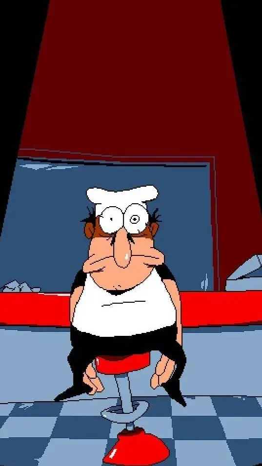 ai character: peppino spaghetti  background