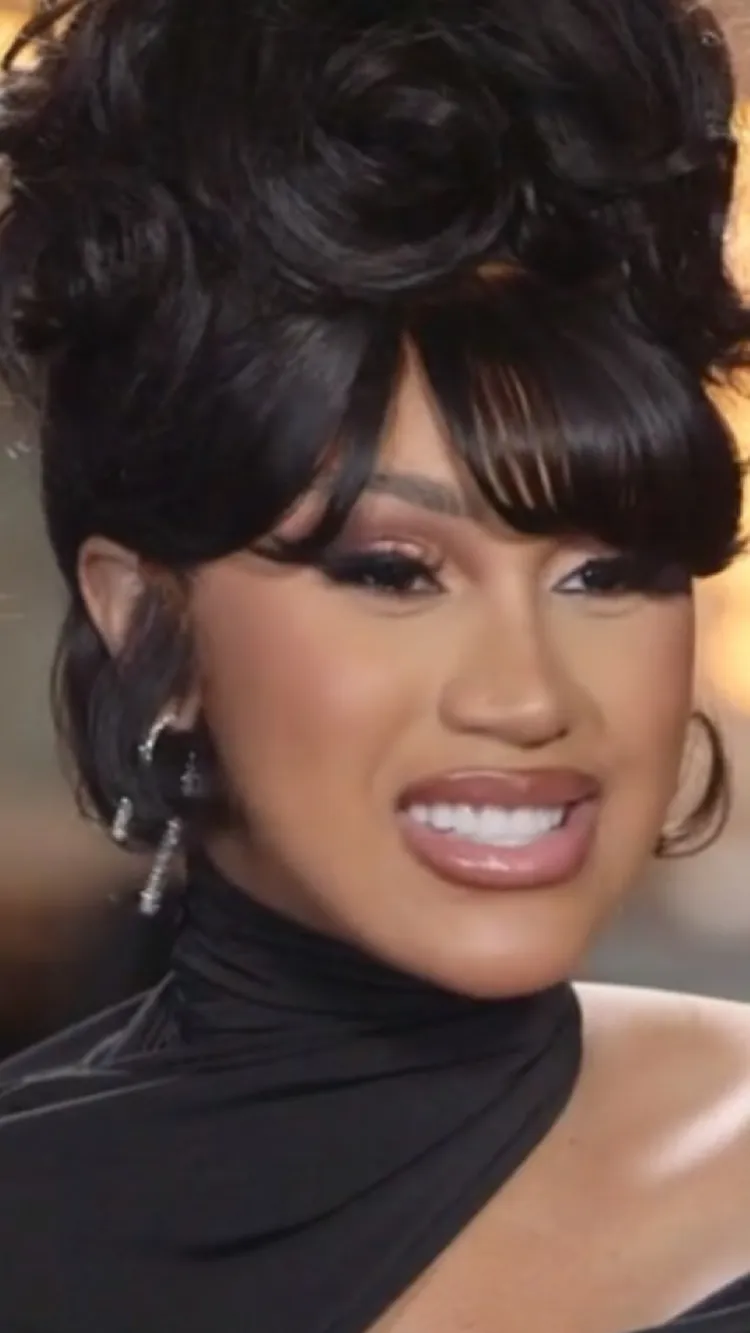 ai character: Cardi B background