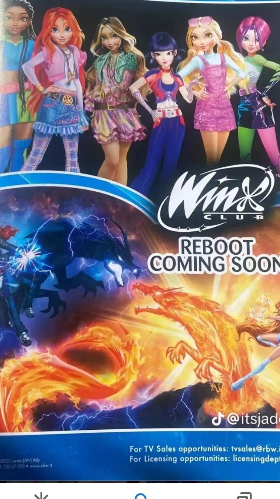 ai character: Winx Club  background