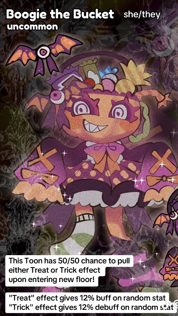 ai character: Boogie background